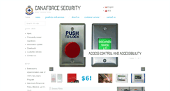 Desktop Screenshot of canaforce.com